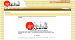 Desktop Screenshot of e-budo.com