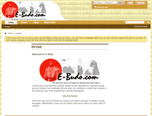 Tablet Screenshot of e-budo.com